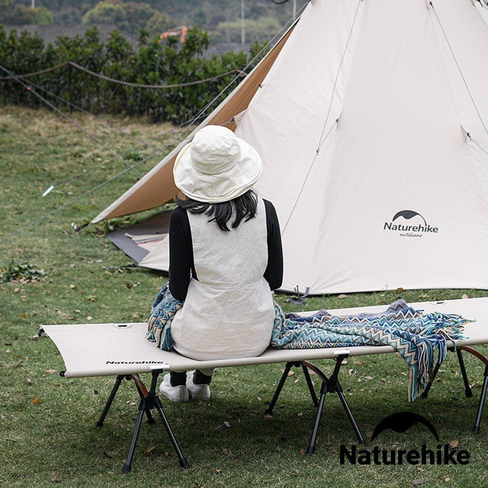 【Naturehike】原野高低兩用鋁合金可折疊行軍床 JJ009｜台灣總代理公司貨-細節圖2