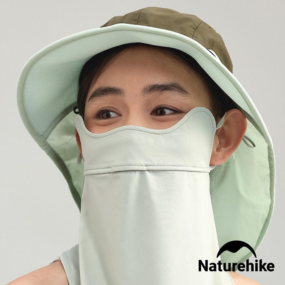 【Naturehike】 戶外涼感護頸防曬透氣面罩 FS013 | 台灣總代理公司貨-細節圖2