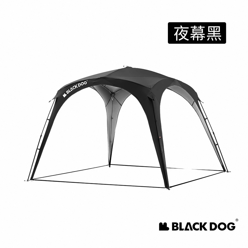 【Blackdog】 穹頂210D黑膠自立速開天幕 WS010 | 台灣公司貨-細節圖4