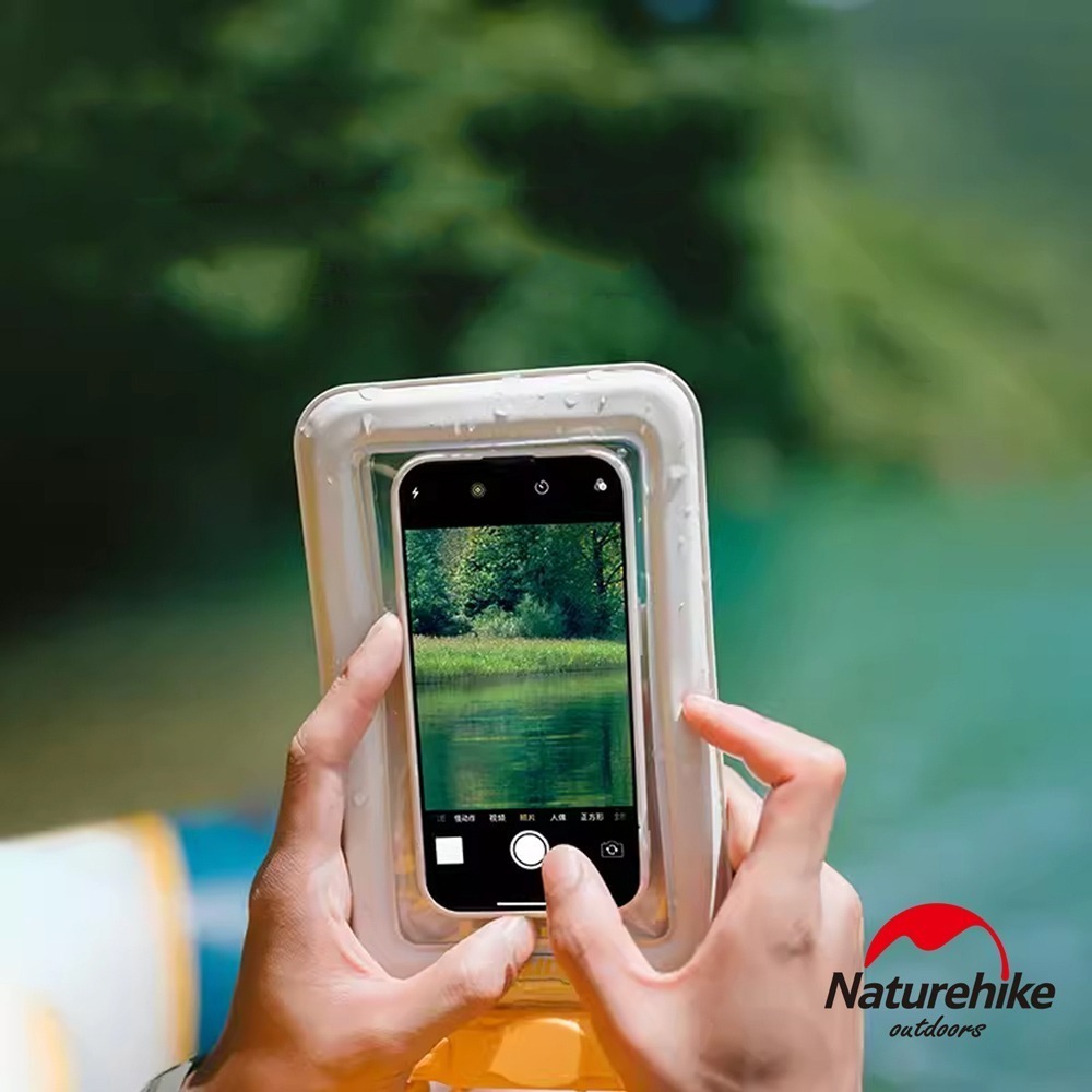 Naturehike 夾棉充氣浮力IPX8手機保護套 可觸控防水袋 BS015 | 台灣總代理公司貨-細節圖4