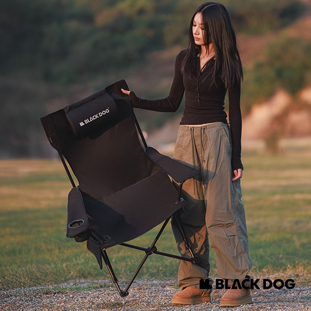 【Blackdog】 慢享多段可調折疊躺椅 JJ039 | 台灣公司貨-細節圖4