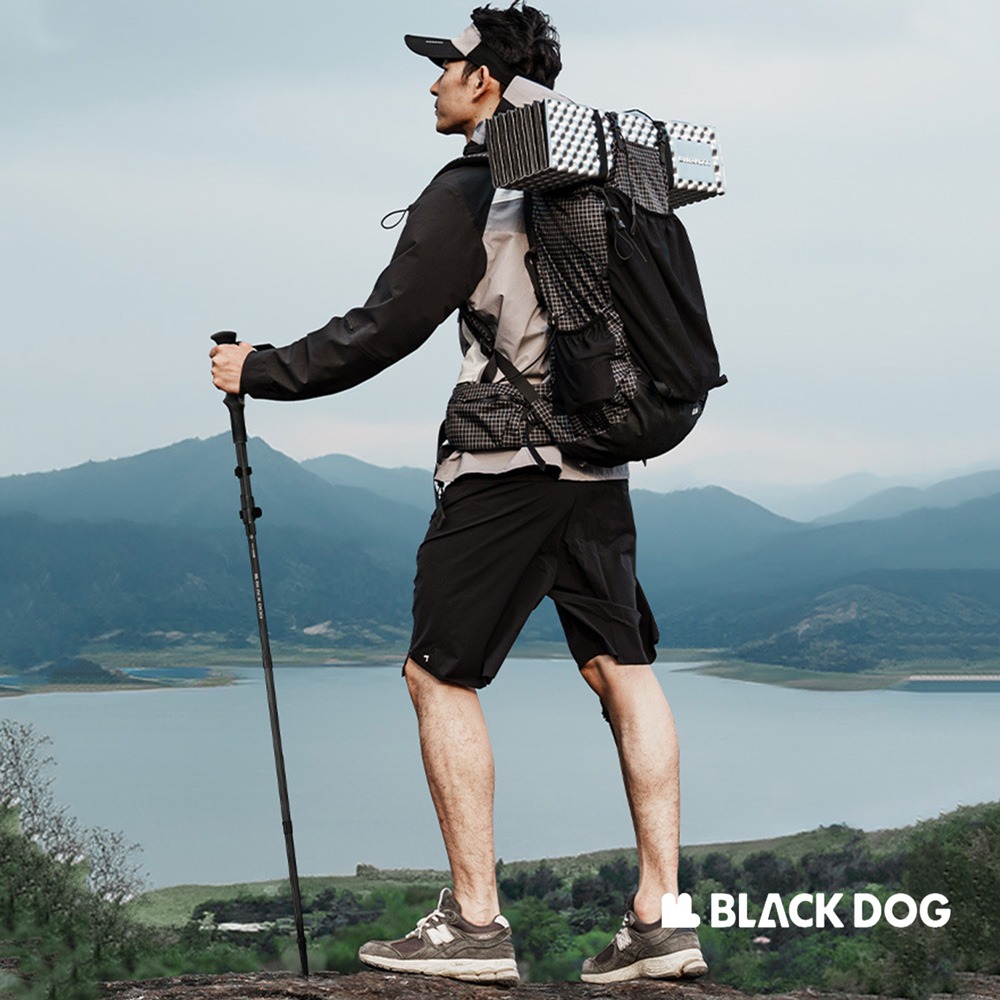 【Blackdog】黑曜超輕碳纖維折疊登山杖 135cm DS011 | 台灣公司貨-細節圖2