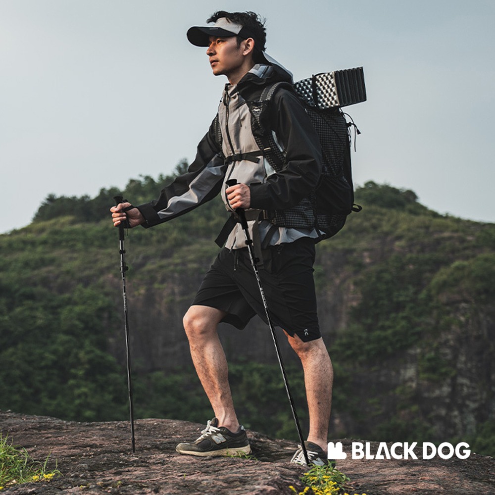 【Blackdog】黑曜超輕碳纖維折疊登山杖 135cm DS011 | 台灣公司貨-細節圖3