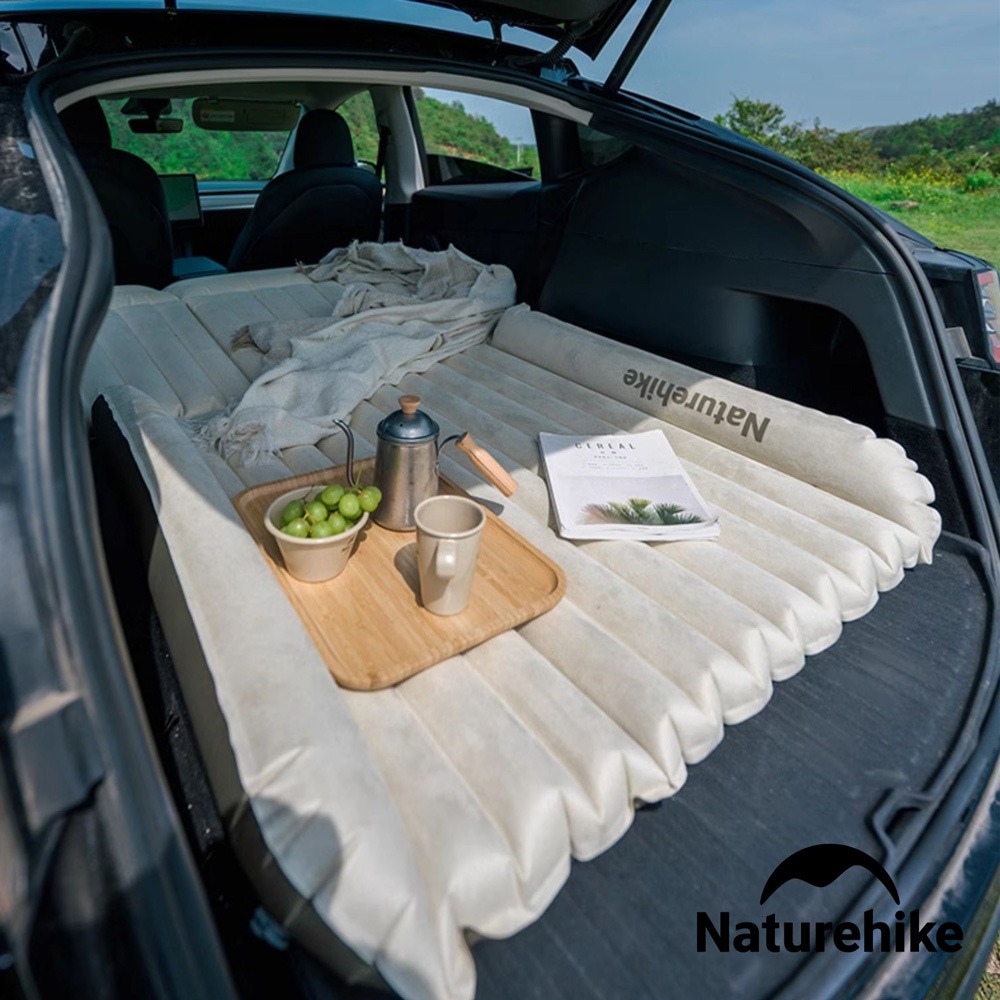 【Naturehike】錦竹車用超輕充氣睡墊  附車充打氣機 WS011 ｜台灣總代理公司貨-細節圖2