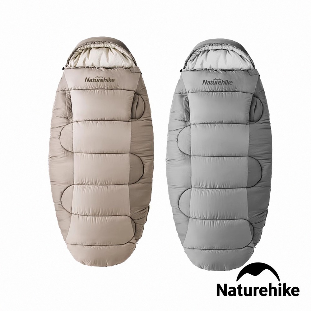 【Naturehike】PS400LITE睡餅伸手可機洗帶帽睡袋 WS026｜台灣總代理公司貨-細節圖4