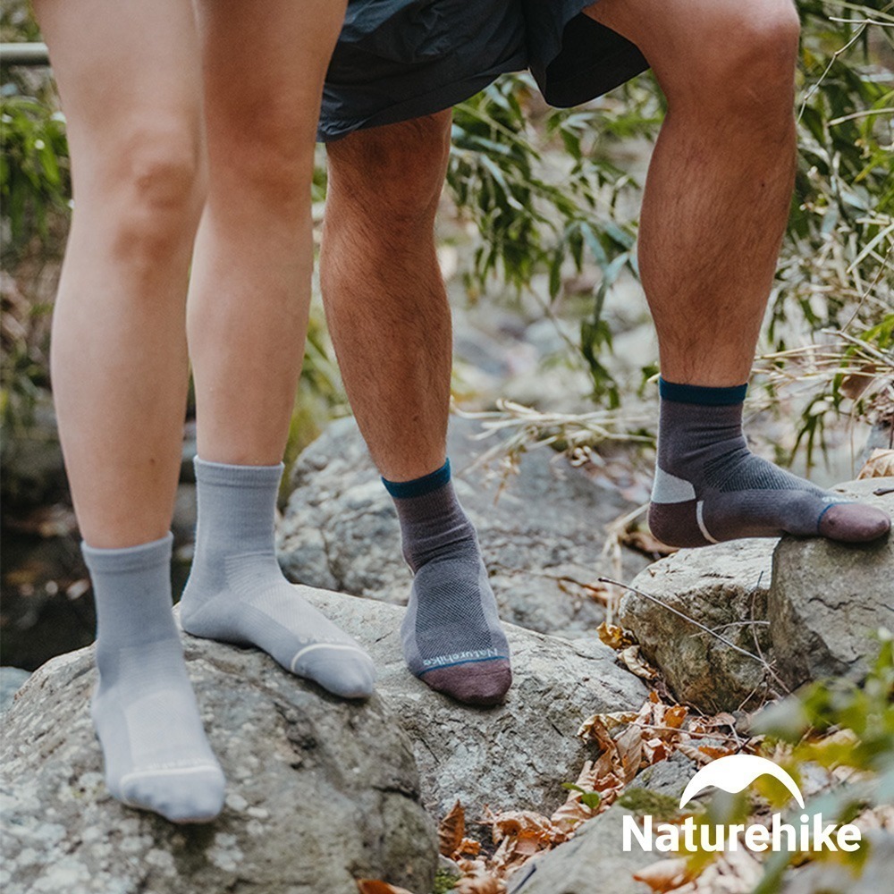 【Naturehike】風行吸濕排汗中筒襪 FS011｜台灣總代理公司貨-細節圖2