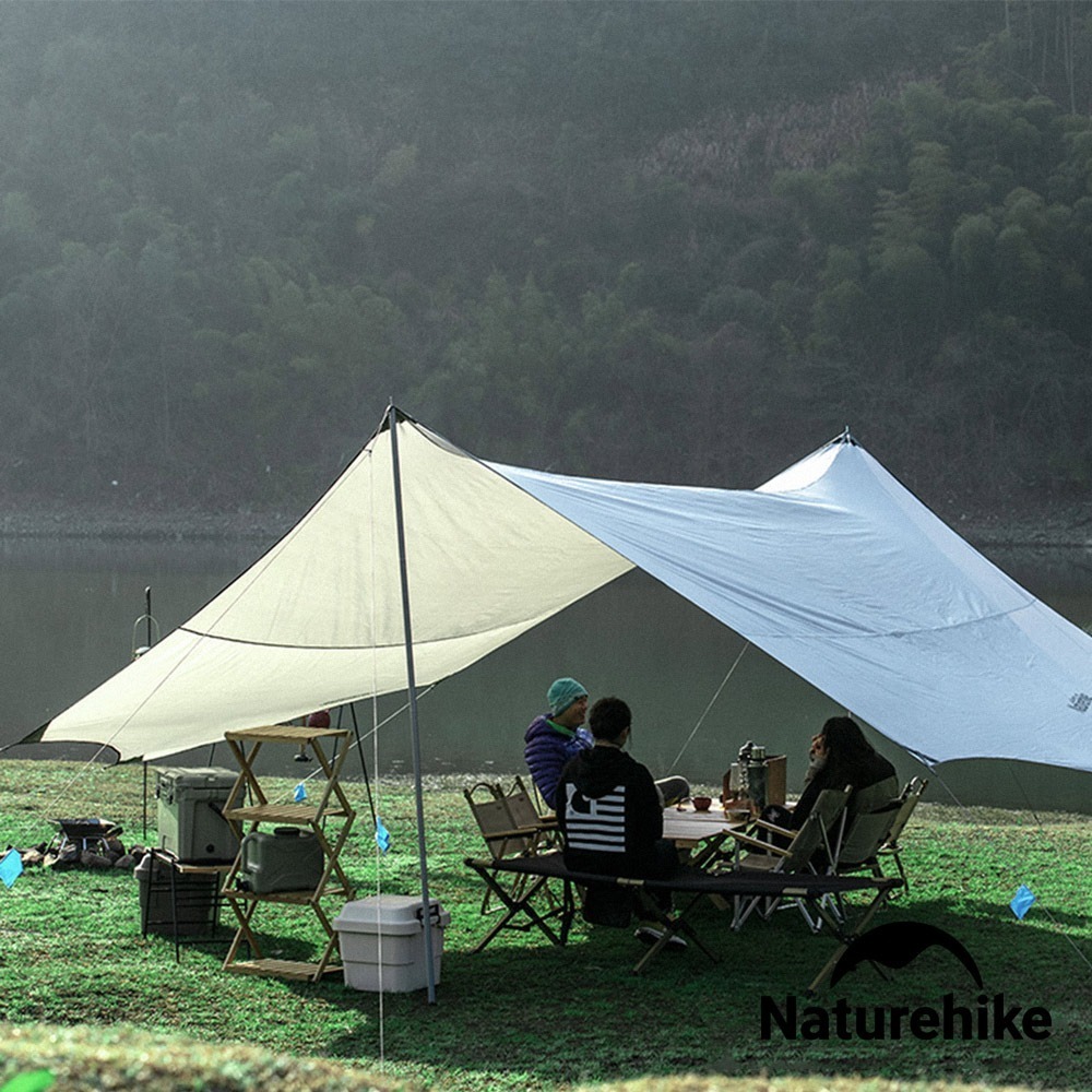 【Naturehike】2.4米四節天幕營柱2入組 銀灰色 PJ042 | 台灣總代理公司貨-細節圖2