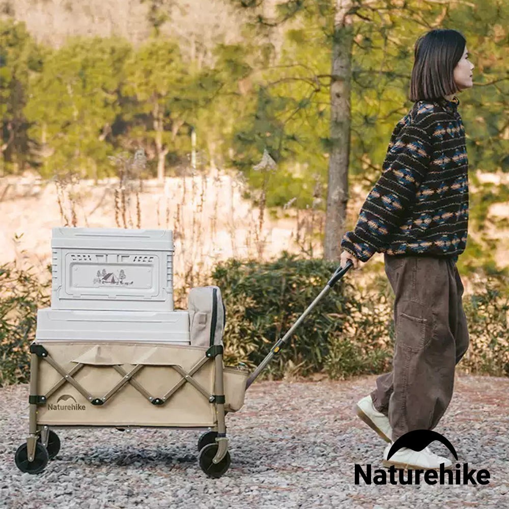 【Naturehike】輕盈折疊手推車Plus/Mini JJ012｜台灣總代理公司貨-細節圖2
