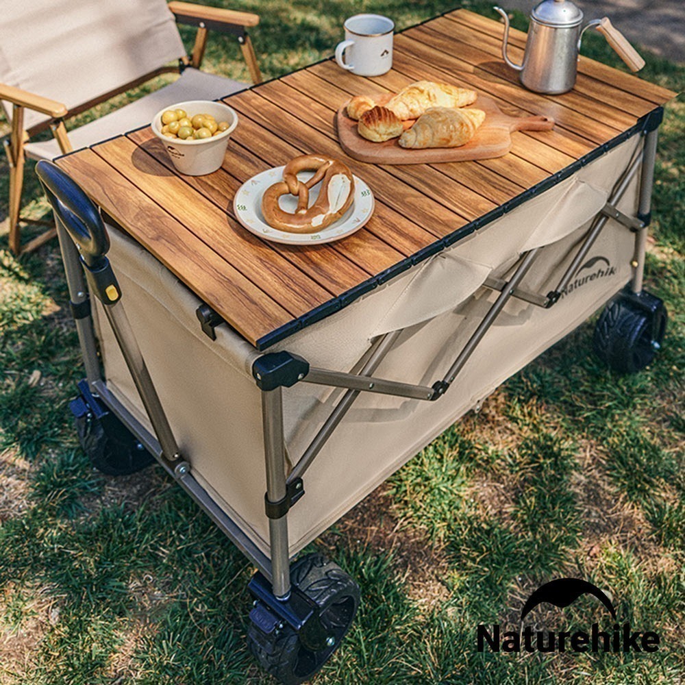 【Naturehike】輕盈折疊手推車Plus/Mini JJ012｜台灣總代理公司貨-細節圖3