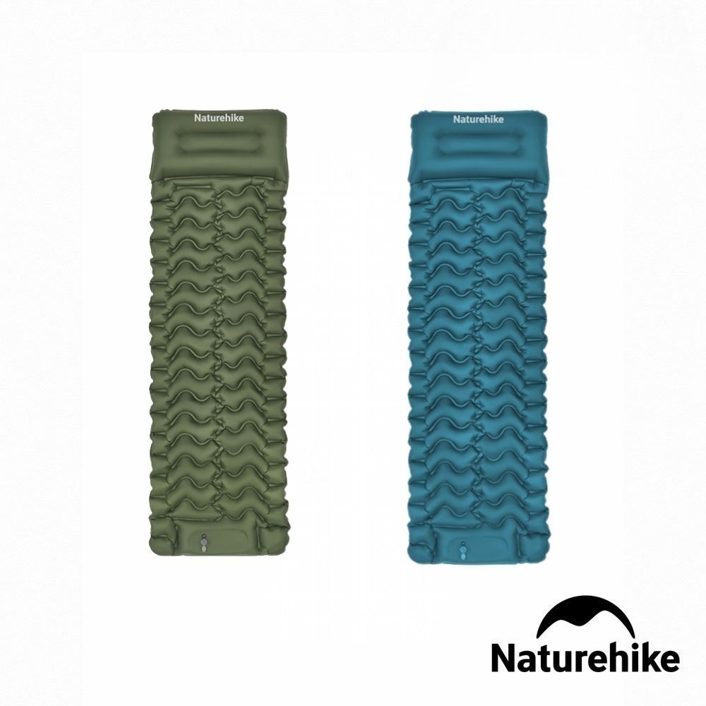 【Naturehike】Naturehike FC01輕量帶枕充氣單人睡墊 WS019 ｜台灣總代理公司貨-細節圖4