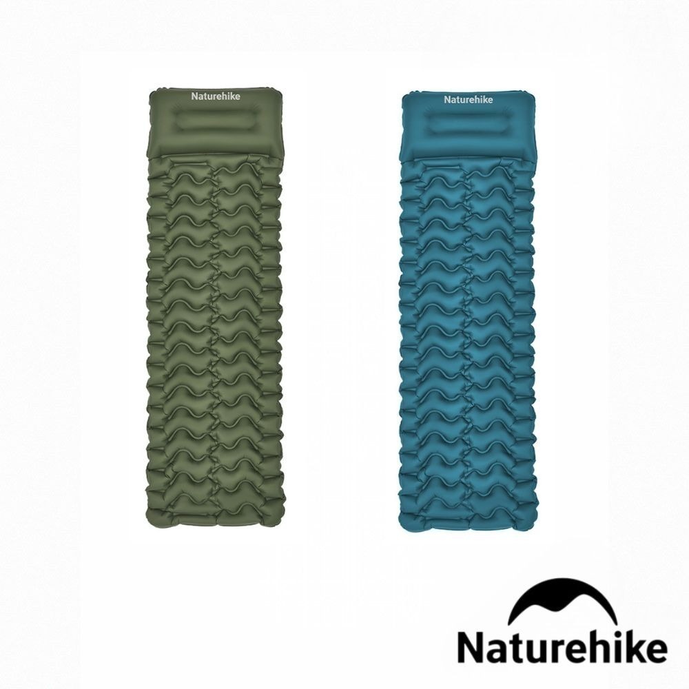 【Naturehike】Naturehike FC01輕量帶枕充氣單人睡墊 WS019 ｜台灣總代理公司貨-細節圖5