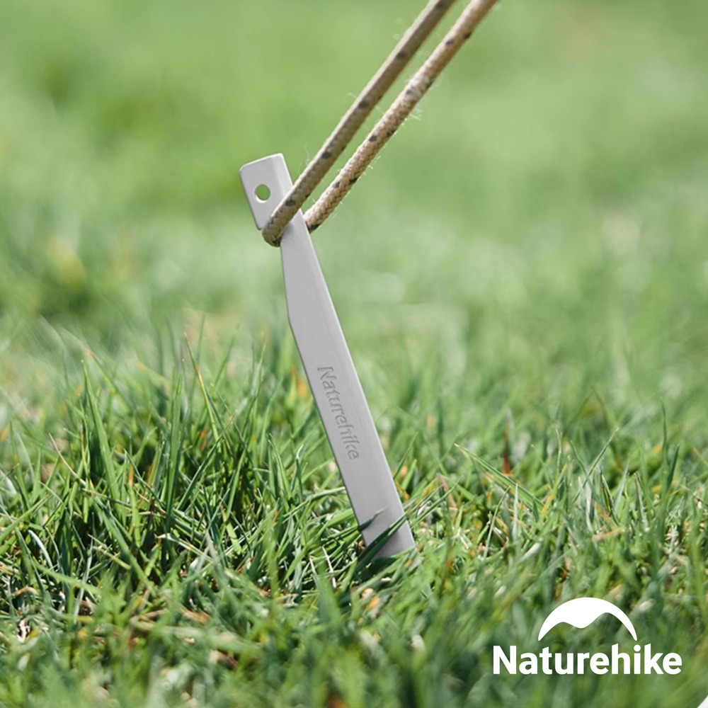 【Naturehike】V型7001鋁合金地釘20cm 8入組 ZP016｜台灣總代理公司貨-細節圖3