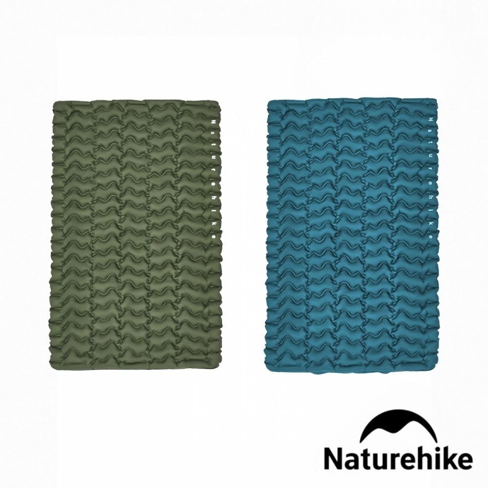 【Naturehike】FC01輕量帶枕充氣雙人睡墊 WS019｜台灣總代理公司貨-細節圖3