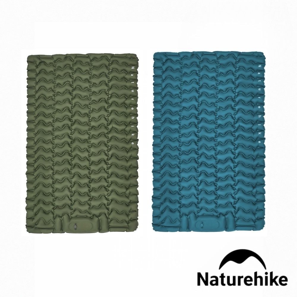 【Naturehike】FC01輕量帶枕充氣雙人睡墊 WS019｜台灣總代理公司貨-細節圖4