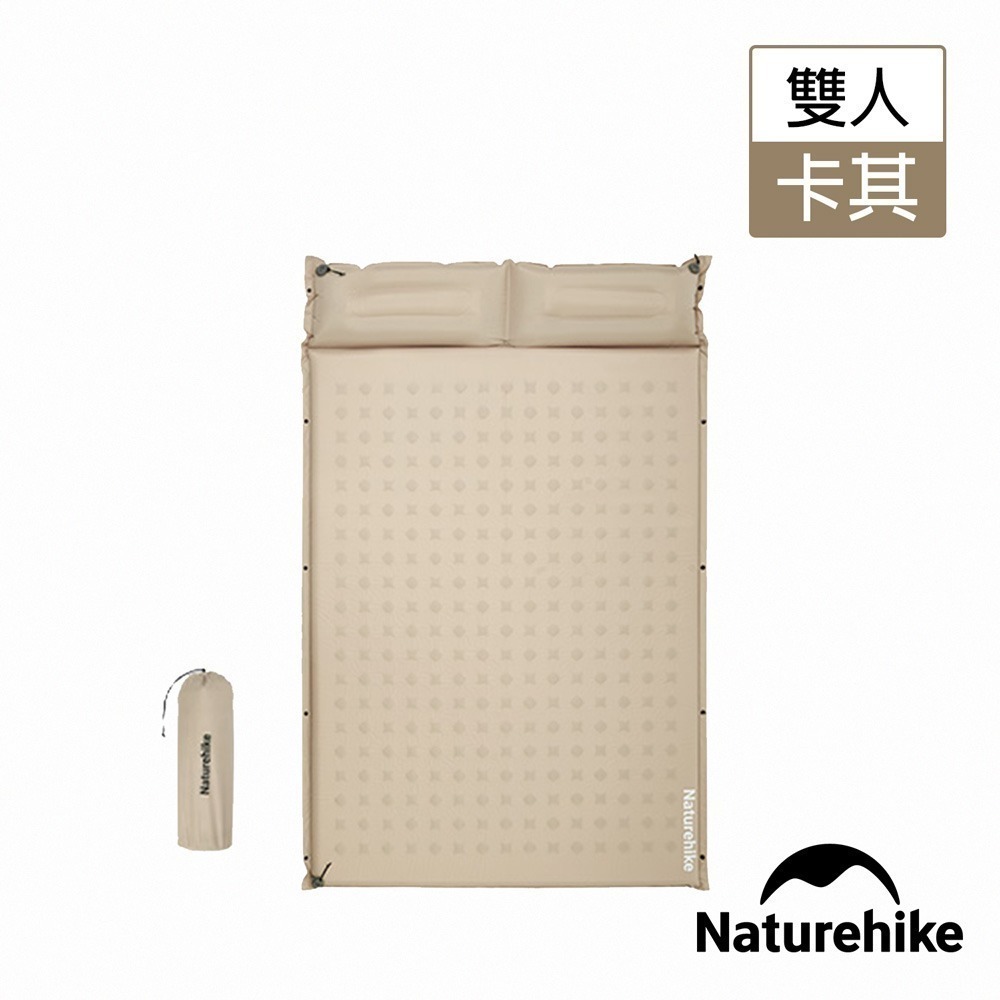 【Naturehike】D系列帶枕自動充氣睡墊6cm  WS025 ｜台灣總代理公司貨-細節圖5