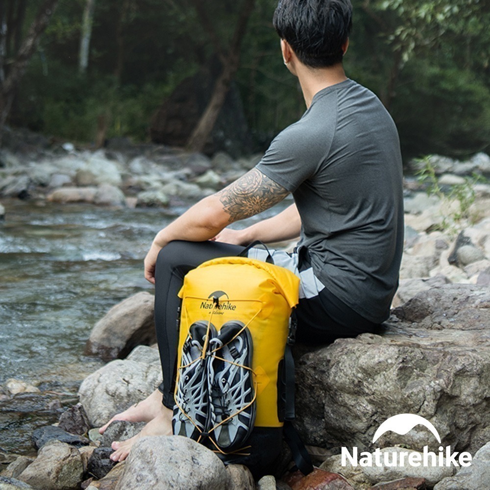 【Naturehike】微光TPU乾濕分離防水後背包 FSB04 ｜台灣總代理公司貨-細節圖4
