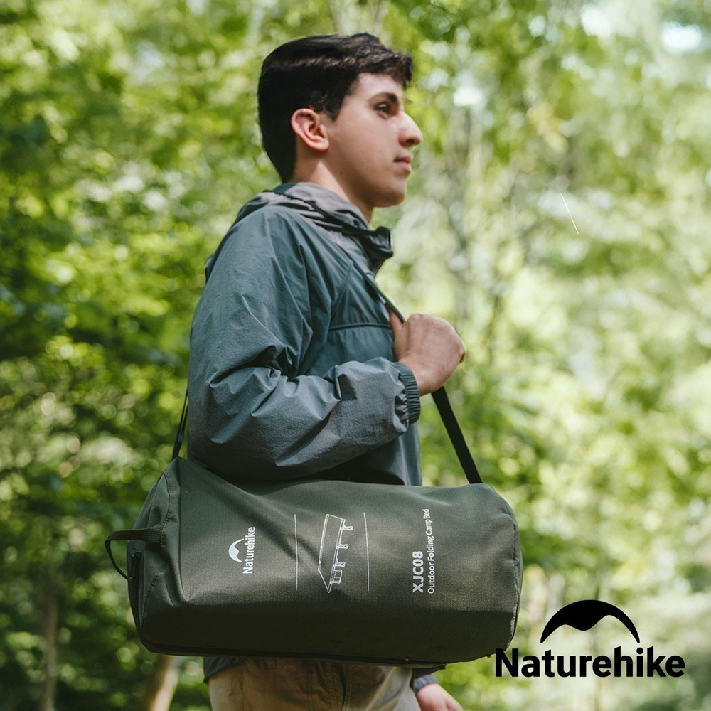 【Naturehike】XJC08綠野鋁合金可折疊行軍床 WS020｜台灣總代理公司貨-細節圖5