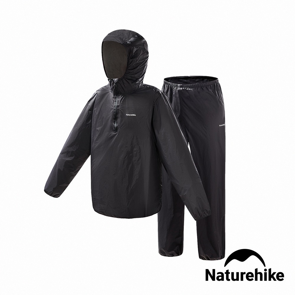 【Naturehike】全方位防護 輕量便透氣兩件式雨衣 附收納袋 JA013 ｜台灣總代理公司貨-細節圖3