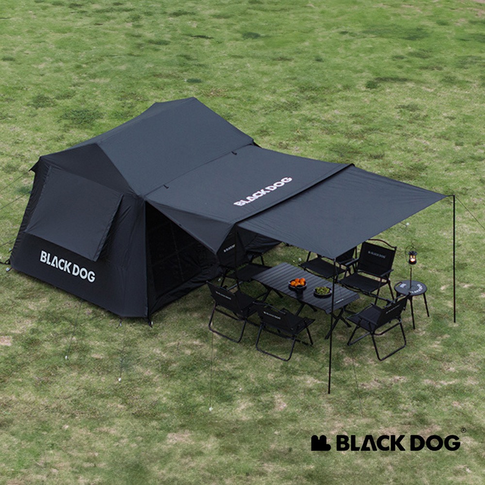 【Blackdog】云舍6.0自動黑膠帳篷3-4人 WS018 ｜台灣公司貨-細節圖2