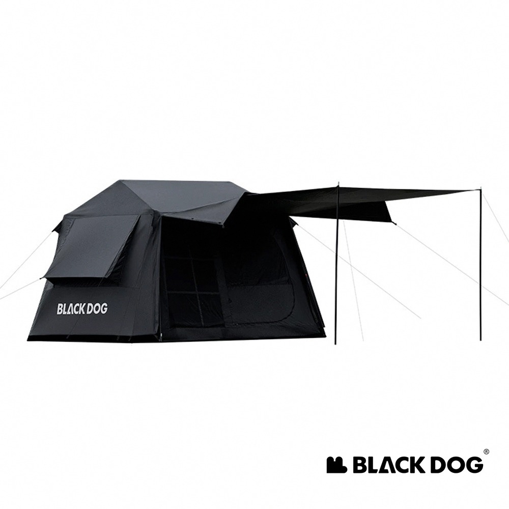 【Blackdog】云舍6.0自動黑膠帳篷3-4人 WS018 ｜台灣公司貨-細節圖4