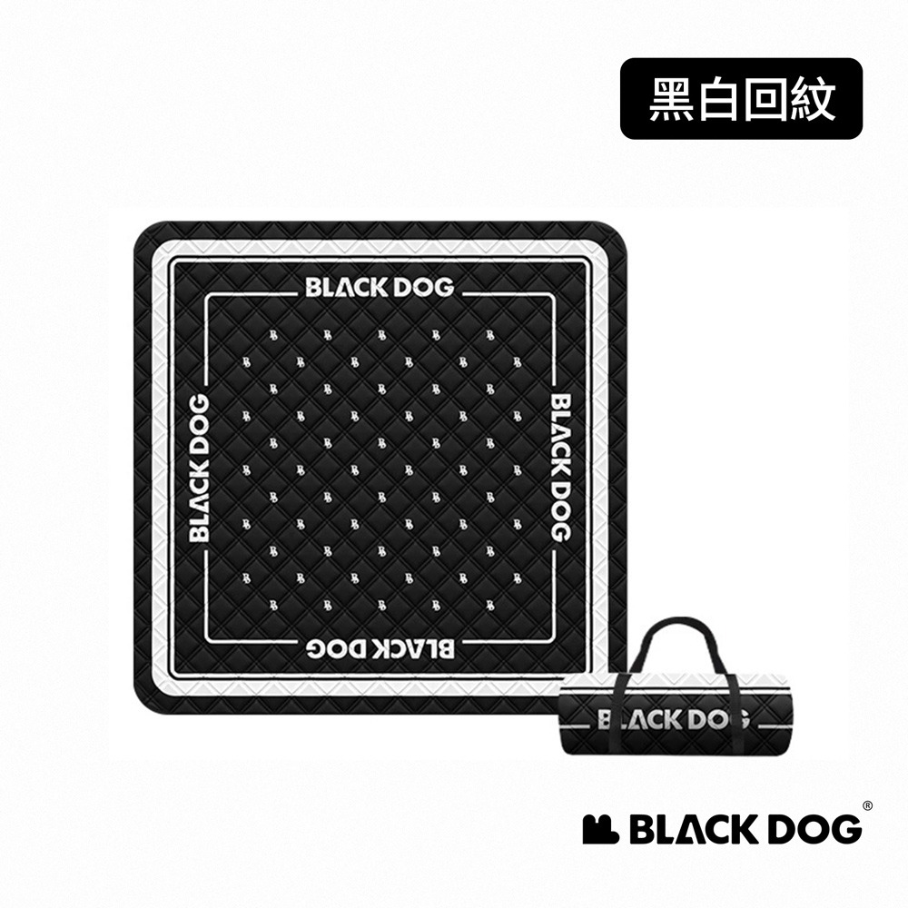 【Blackdog】無縫防潑水加厚野餐墊 200x200cm WS011 ｜台灣公司貨-細節圖6