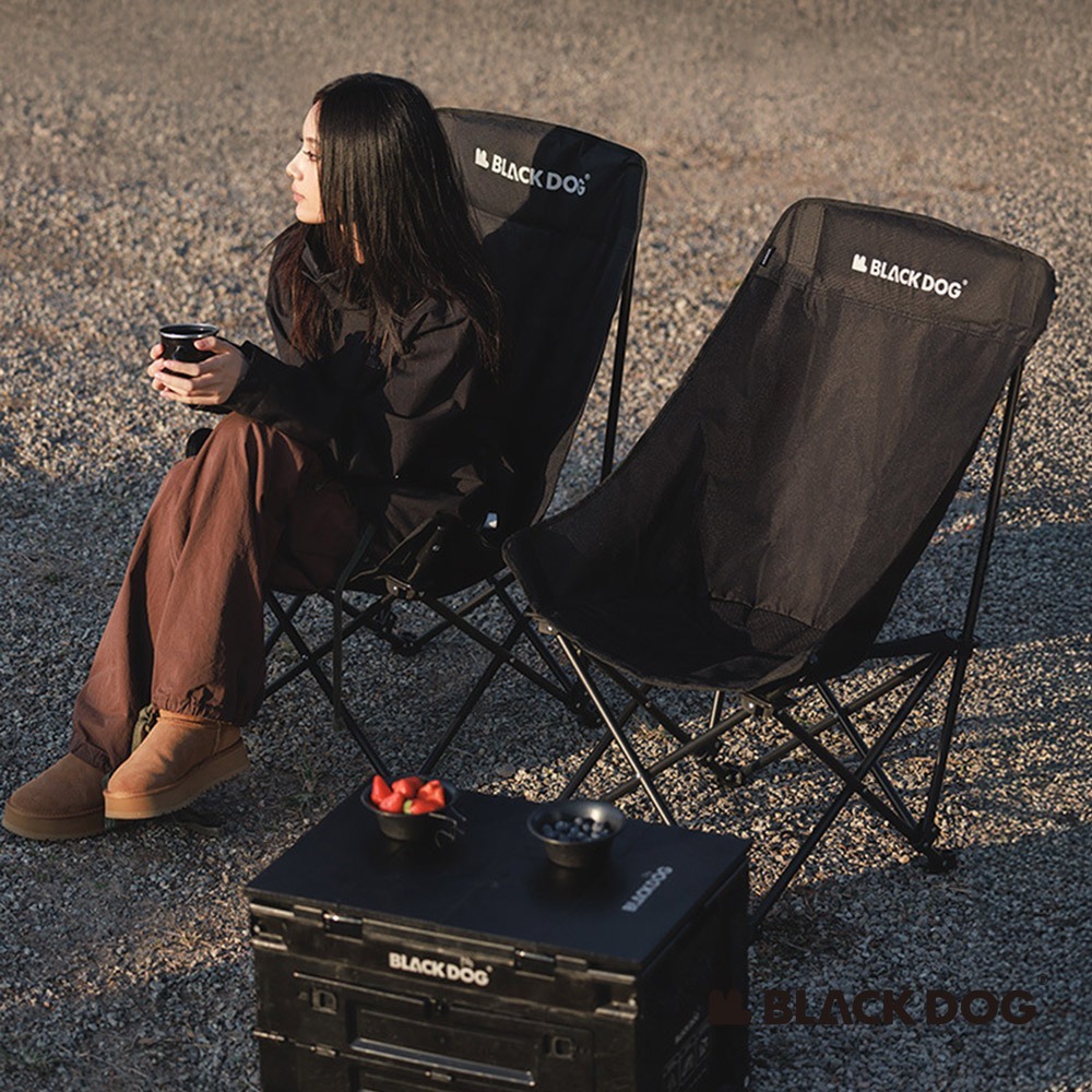 【Blackdog】浮月高背折疊椅 JJ043 ｜台灣公司貨-細節圖2