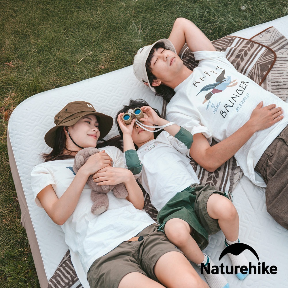 【Naturehike】游夢抗撕裂布TPU充氣床墊 20cm/30cm 內置打氣機 WS024｜台灣總代理公司貨-細節圖4