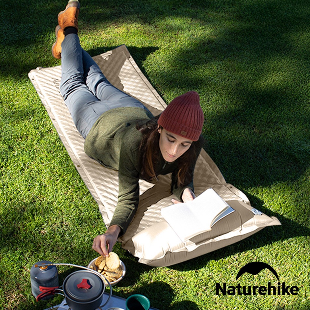 【Naturehike】D04加厚自動充氣睡墊10cm WS020 ｜台灣總代理公司貨-細節圖6