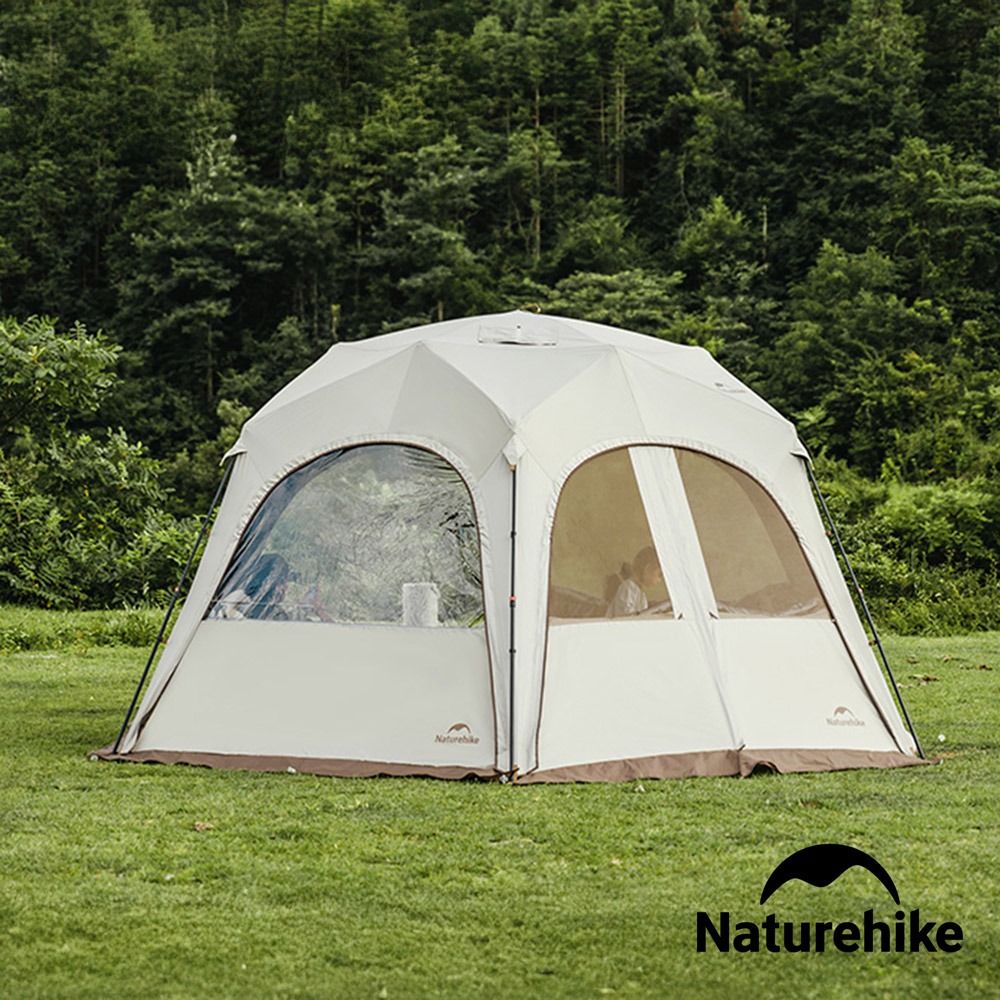 【Naturehike】云界六角150D鈦黑膠可連接自立速開天幕 WS014｜台灣總代理公司貨-細節圖4