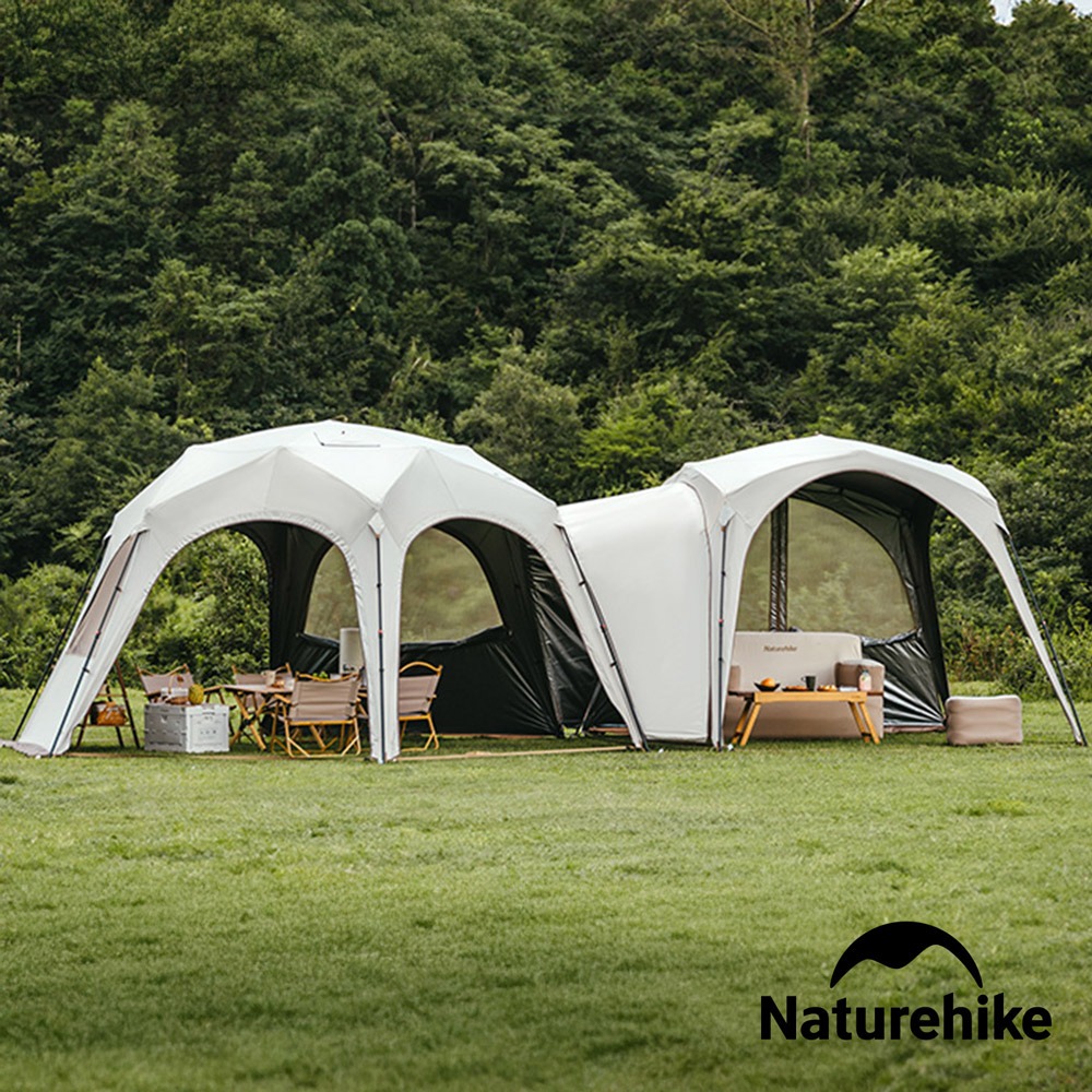 【Naturehike】云界六角150D鈦黑膠可連接自立速開天幕 WS014｜台灣總代理公司貨-細節圖5