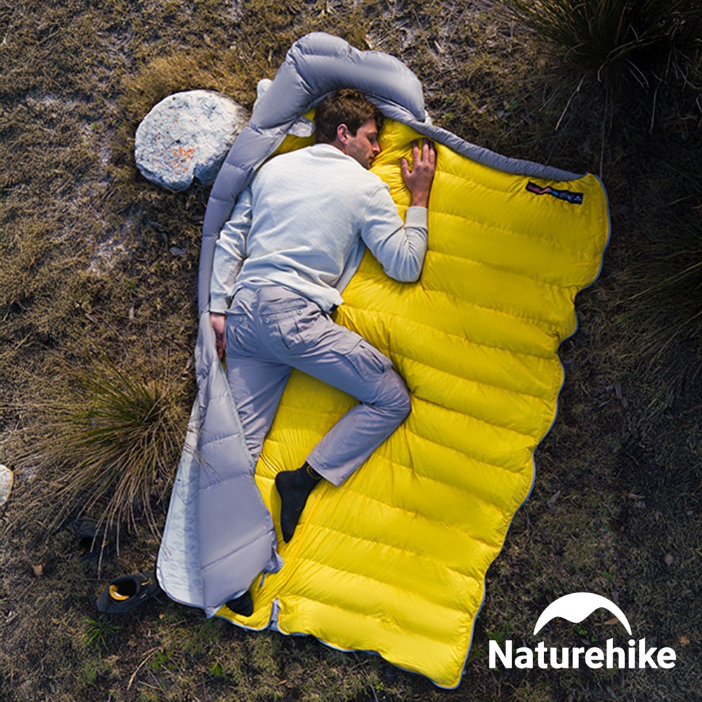 【Naturehike】蟬翼CW400信封式羽絨睡袋 C400-D ｜台灣總代理公司貨-細節圖3