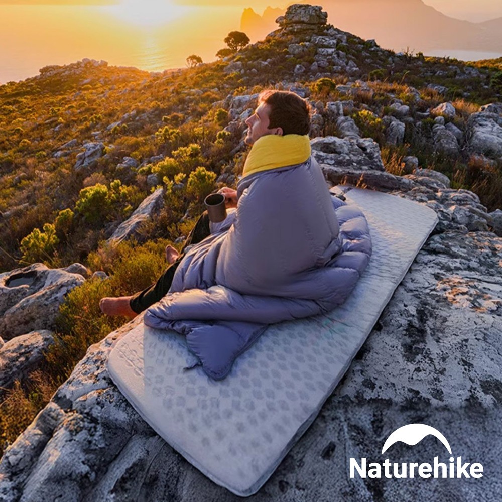 【Naturehike】蟬翼CW400信封式羽絨睡袋 C400-D ｜台灣總代理公司貨-細節圖4