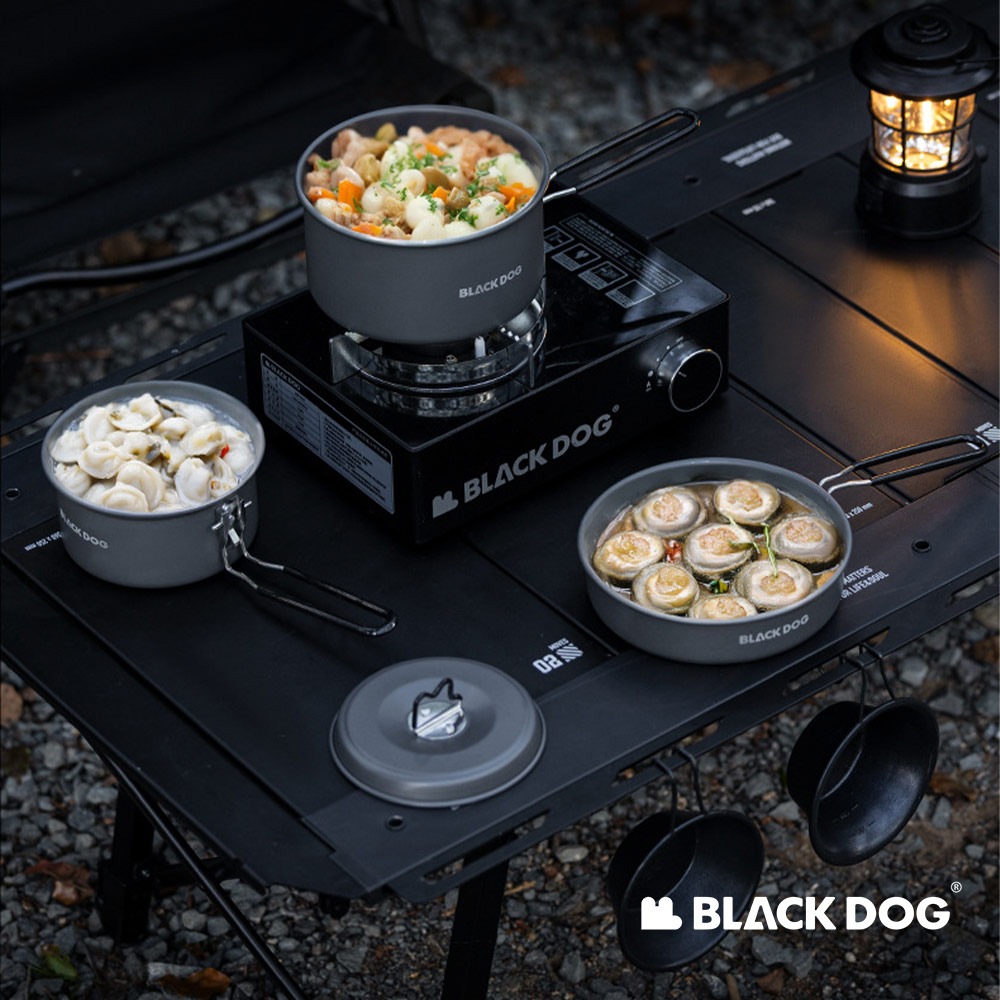 【Blackdog】食野2.0鋁合金套鍋組(大鍋+煎盤+中鍋) CF019 | 台灣公司貨-細節圖2