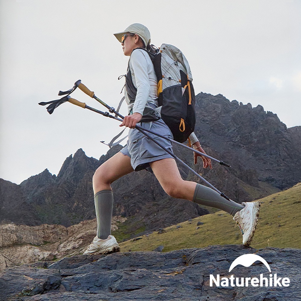 【Naturehike】光跡5-EXT碳纖維五節折疊外鎖登山杖 DS017 | 台灣總代理公司貨-細節圖2
