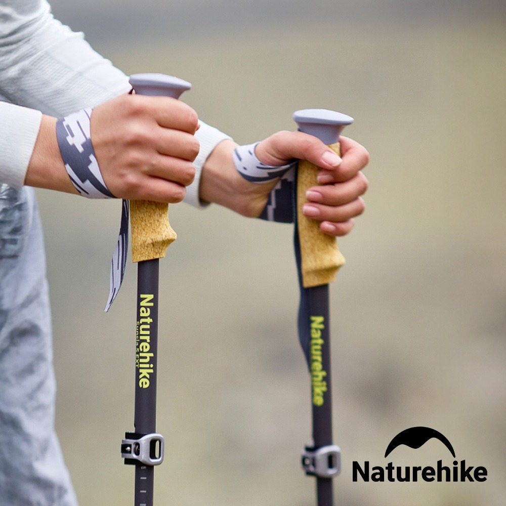 【Naturehike】光跡5-EXT碳纖維五節折疊外鎖登山杖 DS017 | 台灣總代理公司貨-細節圖4