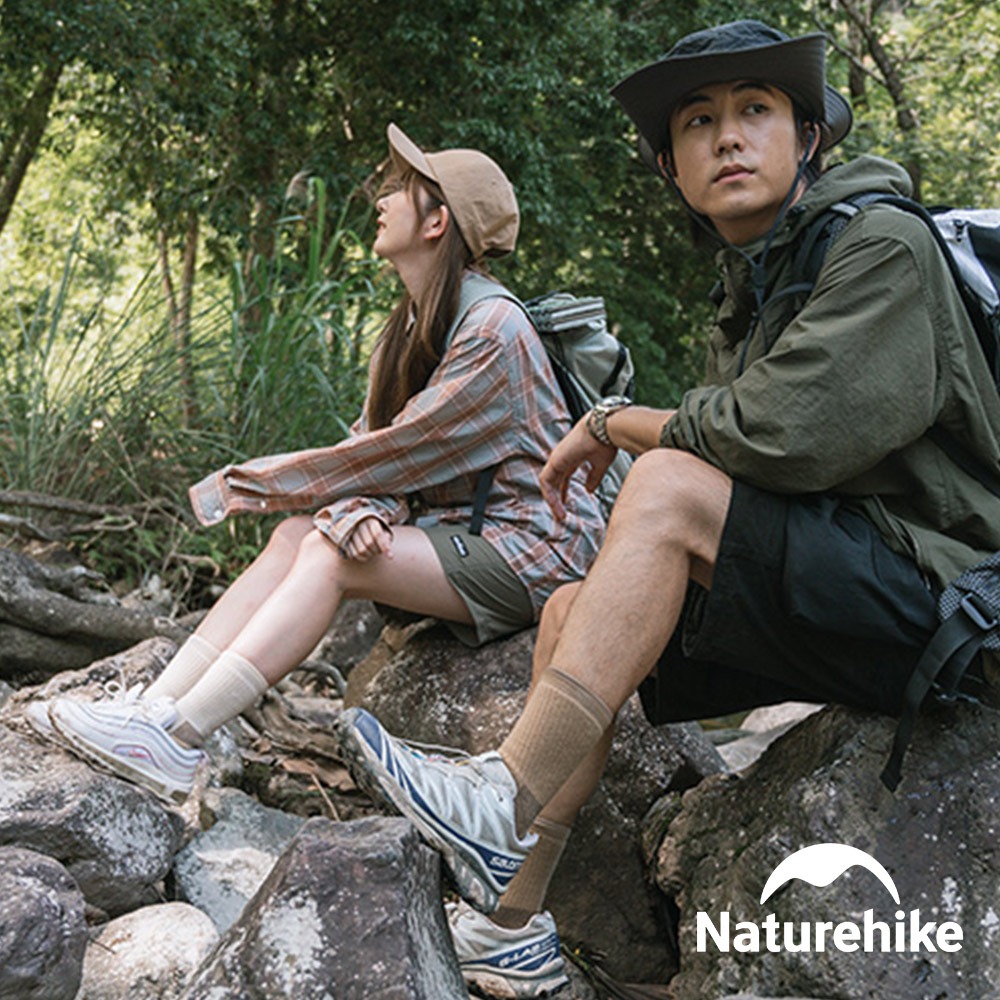 【Naturehike】美麗諾羊毛襪 霧雪全減震徒步保暖中筒襪 FS012 | 台灣總代理公司貨-細節圖6