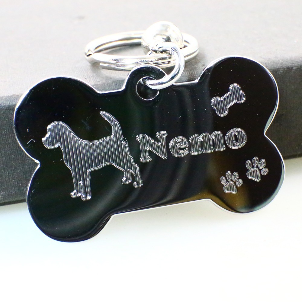 【銘記心禮】狗狗護身符 不要讓狗狗成為流浪犬 防走失(免費2面刻字送鈴鐺)寵物名牌 項圈 貓牌 狗牌 寵物牌 狗名牌-細節圖2