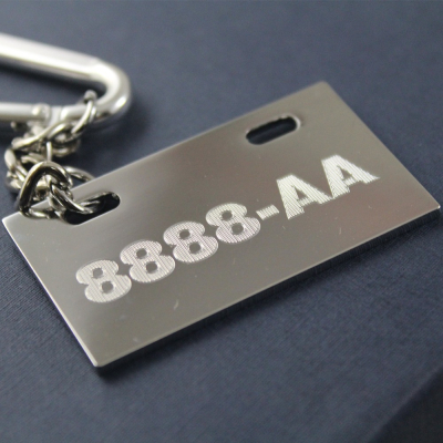 銘記心禮-車牌鑰匙圈KR-1108A(免費刻字)鎖圈 車牌吊飾個性化商品