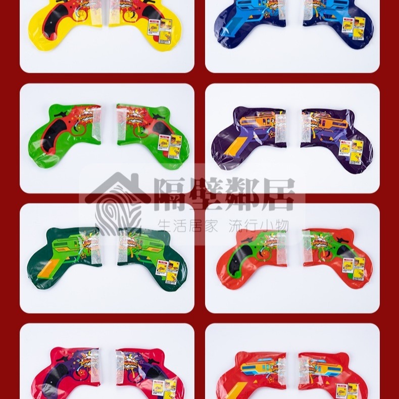 【現貨】派對禮花手槍 充氣款 手持禮炮槍 畢業 節慶氛圍 生日派對 求婚婚禮 玩具 造型拉炮 彩花 道具 驚喜 聖誕新年-細節圖5