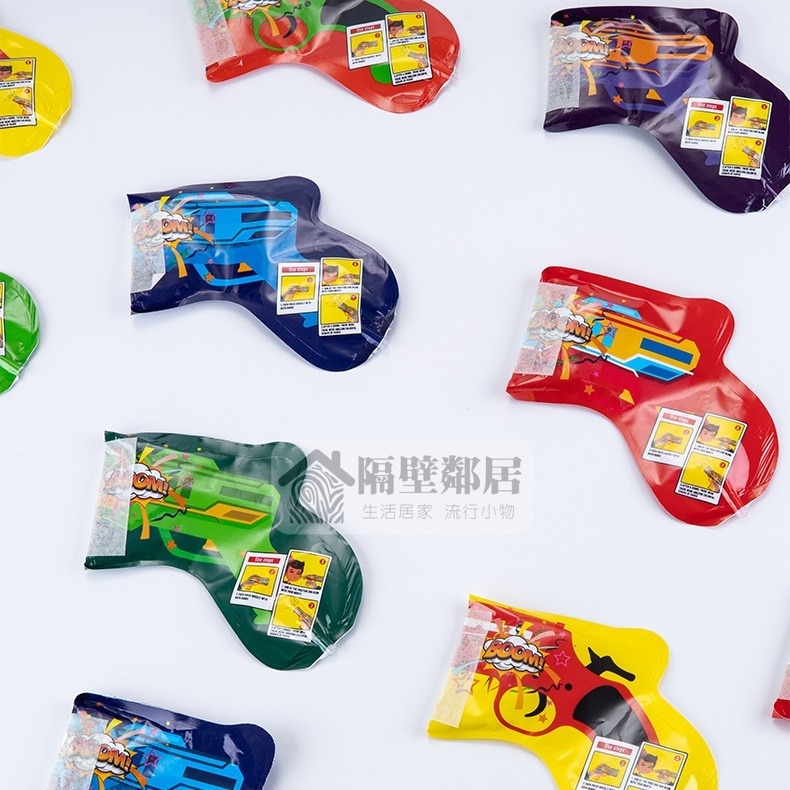 【現貨】派對禮花手槍 充氣款 手持禮炮槍 畢業 節慶氛圍 生日派對 求婚婚禮 玩具 造型拉炮 彩花 道具 驚喜 聖誕新年-細節圖8