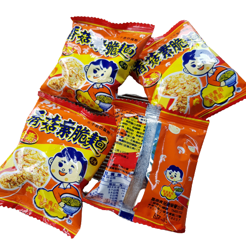 ❤財牛B❤全素促銷香菇素脆麵18-20g/包.嘉南脆麵.素食點心麵-細節圖2