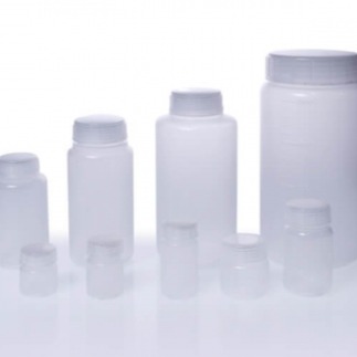 台製 廣口瓶 刻度 PP材質白色,附刻度 100~2000ml附PE內塞 50ml以下不附內塞及刻度