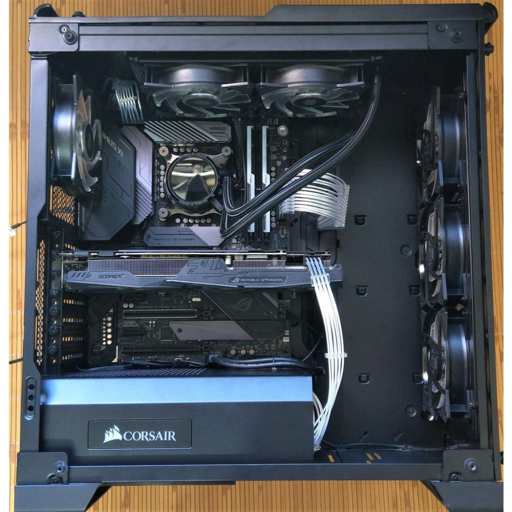 【小熊♫MOD】海盜 CORSAIR 570X x 客戶ＤＩＹ模組線材展示分享//5000D.7000D-細節圖3