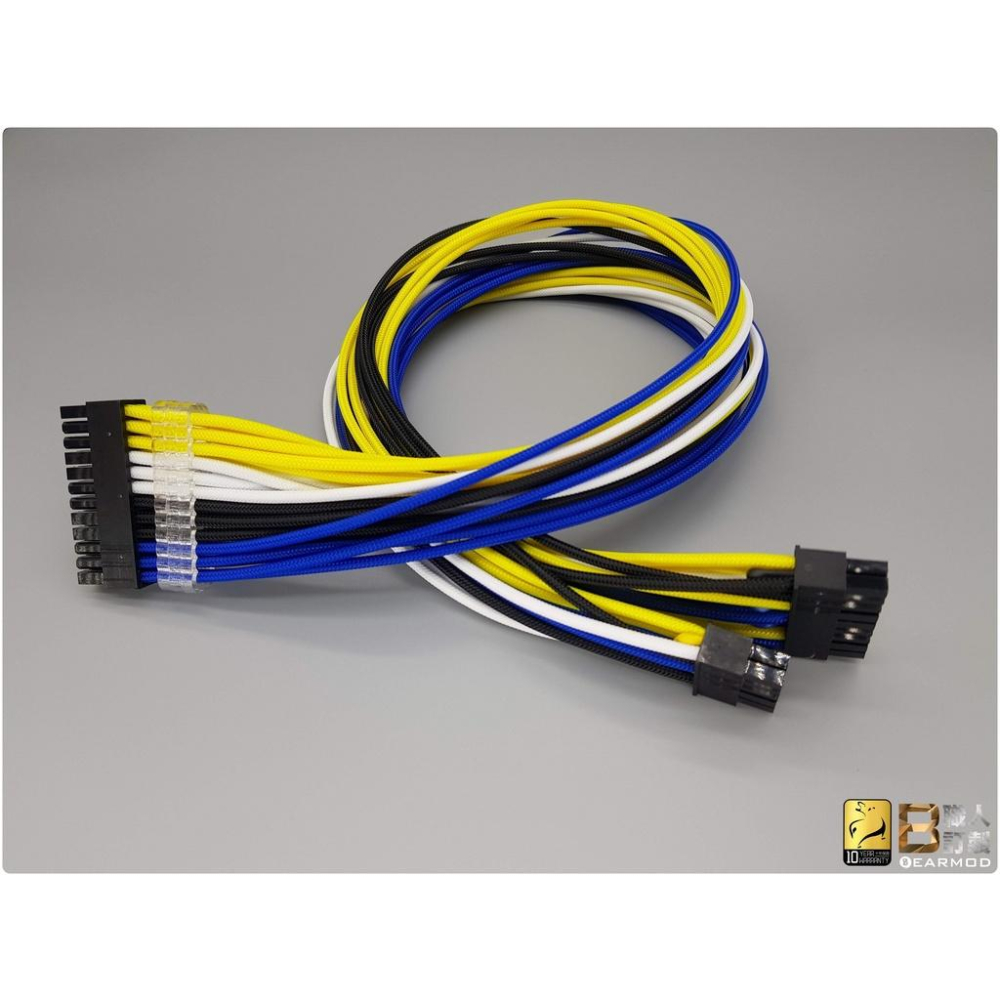 【小熊♫MOD】模組線配色展示 x 《漆黑、乳白、金黃、寶藍》配色  .海韻 模組線.海盜船 模組線.振華 模組線..-細節圖2