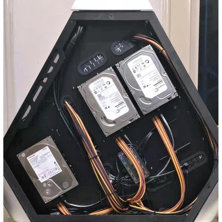 【小熊♫MOD】模組線配色展示 x 《漆黑、土黃、咖啡》配色  .海韻 模組線.海盜船 模組線.振華模組線 .聯力延長-細節圖4