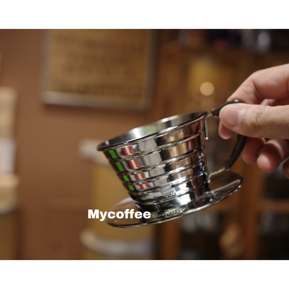 麥咖啡-Kalita155 S版 不鏽鋼/不銹鋼 蛋糕濾杯 1-2杯份 適用155蛋糕濾紙 台灣總代商日本製-細節圖3