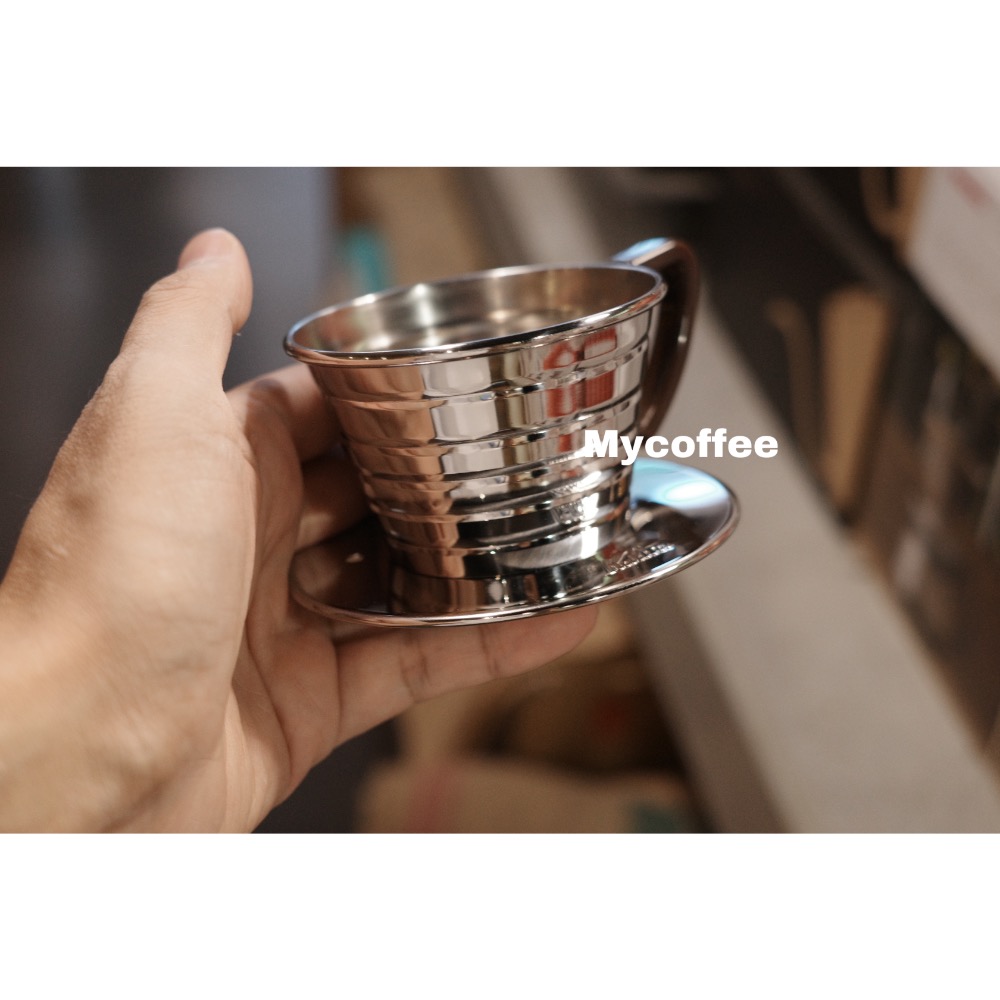 日本Kalita 不鏽鋼蛋糕型手沖濾杯155 -細節圖4