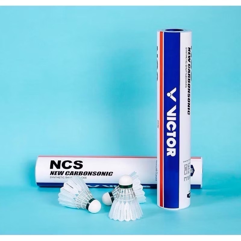 雙12 促銷特價 ◇羽球世家◇勝利 新碳音球 人造球 NCS 12入 VICTOR 碳音球-細節圖2