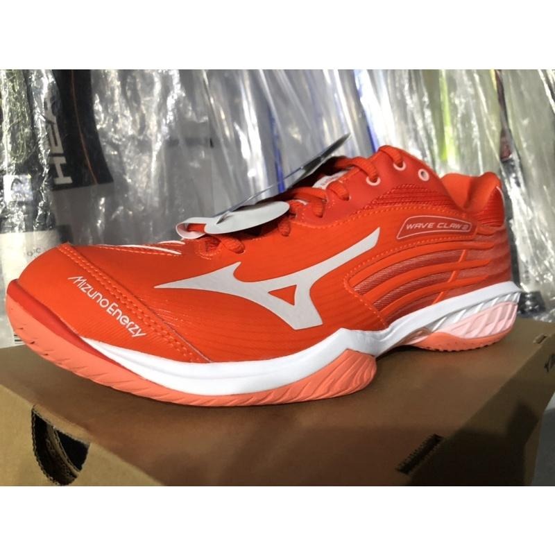 26.5 26 (羽球世家) 美津濃 Mizuno 寬楦 羽球鞋 CLAW 2 中租選手鞋 71GA211003-細節圖2