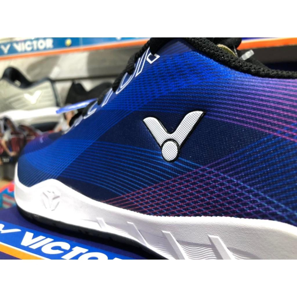 26（羽球世家）勝利 寬楦U2.5 羽球鞋 VG-11 B藍紫漸層 3E 內置中底VG11新版升級 VICTOR-細節圖2